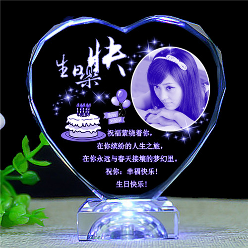 Korean creative birthday gift girl send girlfriend wife best friend novel custom lettering romantic gift girl heart