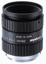 Computar megapixel industrial lens M2514-MP2 fixed focus lens 25mm focal length