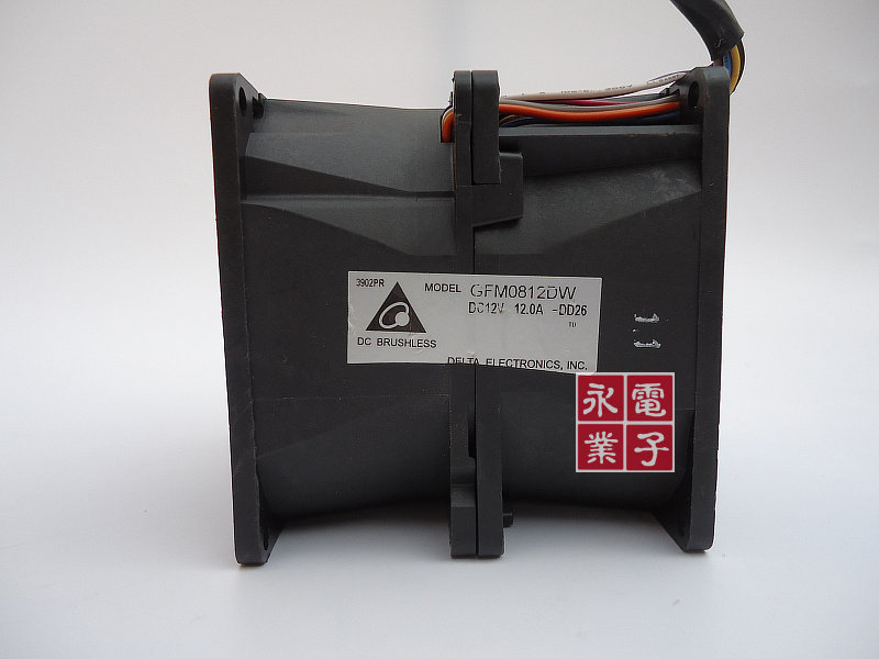 原装台达 8厘米/CM 8085 GFM0812DW 12V 12A 超级暴力风扇