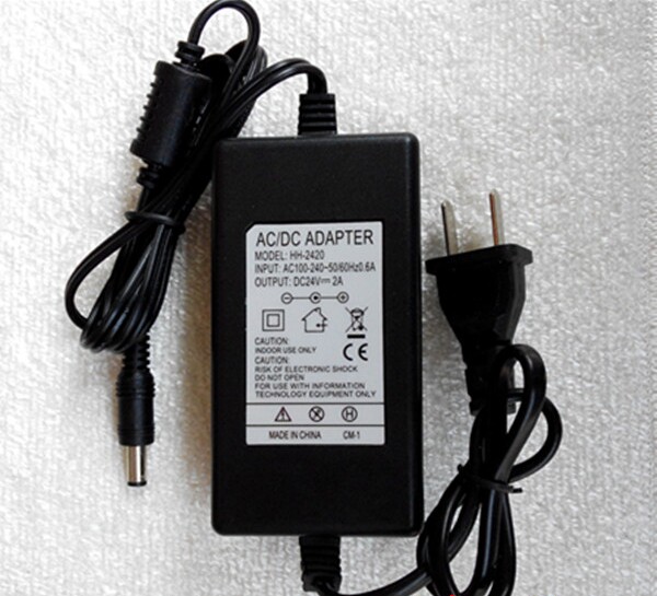 DC24V 12V 1 2A two-wire water purifier power adapter fan monitoring switch regulated power supply 24V2A