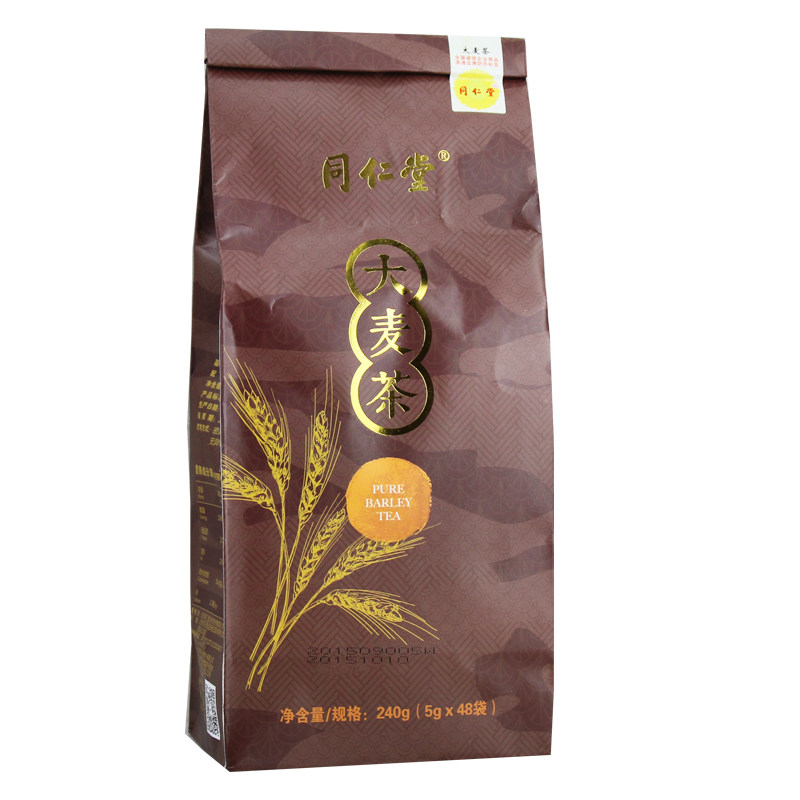同仁堂大麦茶 同仁堂大麦养生花茶 240g(5g*48袋)