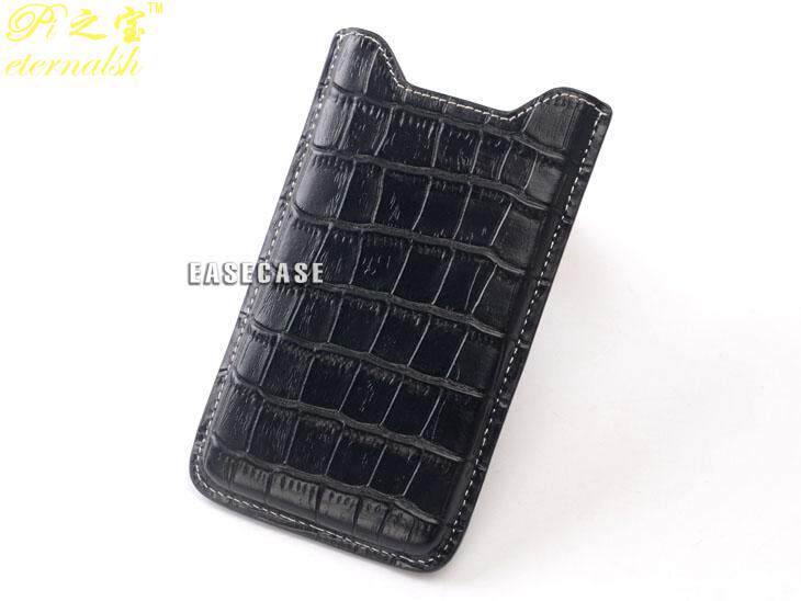 Blackberry P9982 mobile phone protective case P9983 crocodile grain cowhide bag Porsche P9981 shell custom A2 in-line
