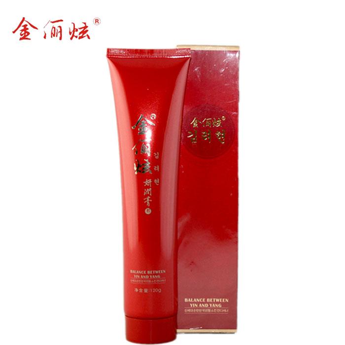 金俪炫韩国金俪炫1-A02B竹盐炫白紧肤洁面乳120g 瓷/肌透皙洁面乳
