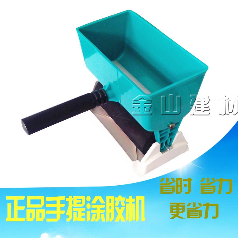 Handicraft coating machine woodworking wallpaper on rubber roller manual coating machine 3 inch 6 inch coated rubber wheel PVC uniformly