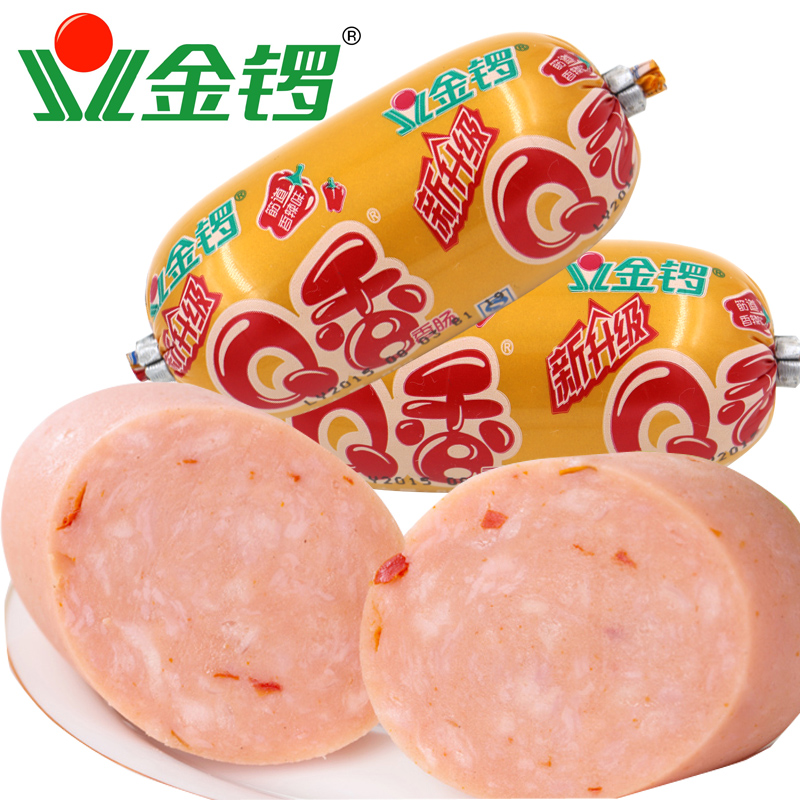 【天猫超市】 金锣 Q香（香辣味）火腿肠85g    香肠