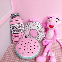 ins girl heart pink pillow doll plush Korean funny girl cute bed sleeping