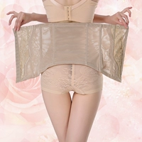 An bụng ba dây thắt lưng Zhili thắt lưng mỏng giảm eo corset nữ eo eo kín phần mỏng thoáng khí bà bầu do lot nu