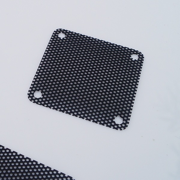 4 cm chassis fan dust mesh 4cm black PVC dust mesh hood DIY fan accessories 3mm screw aperture-Taobao