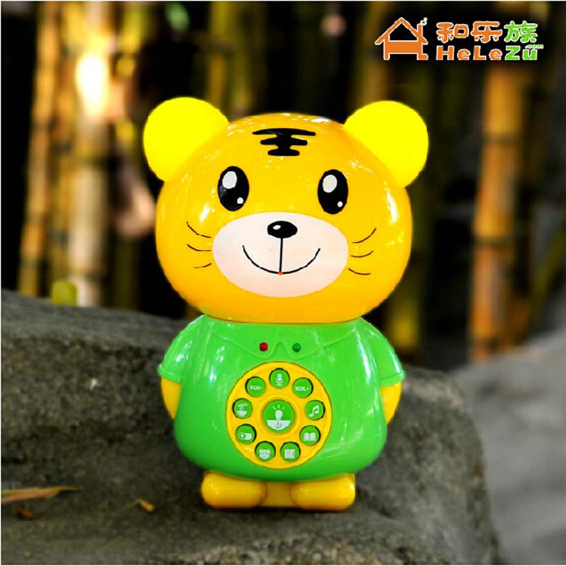 和乐虎互动智能故事机 可录音安睡灯儿童早教玩具 超抗摔早教故事