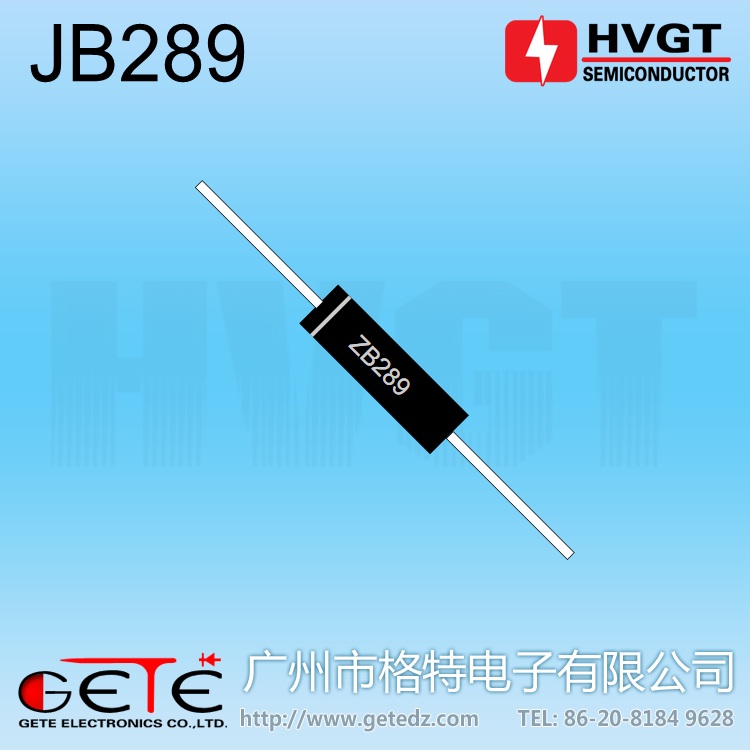 High pressure diode JB289 High pressure rectifier silicon reactor 2CL2FR100mA 35kV