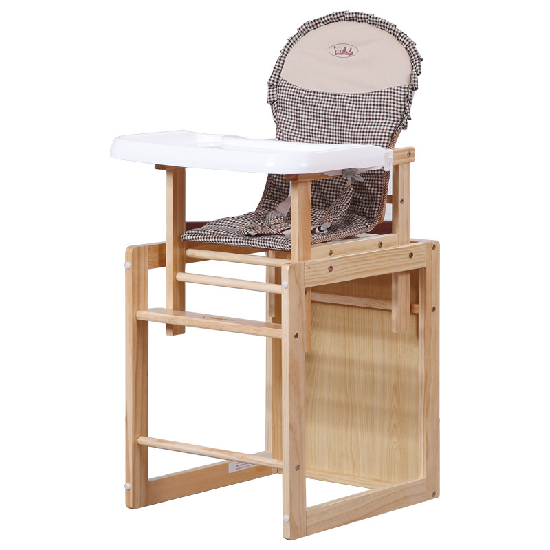 乐友儿童椅lulala噜啦啦TY310多功能木餐椅婴儿座椅宝宝椅吃饭桌