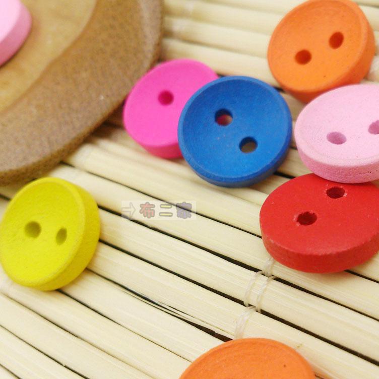 Colored wooden buttons Wooden Buttons WOODEN BUTTONS FOR CHILDREN SWEATER BUTTONS THE BUTTONS FOR THE DECORATIVE BUTTONS THE DIY HANDMADE DRAWING OF THE MATERIAL BUTTONS