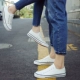 2018 giày nam mới thoáng khí giày nam xu hướng giày sinh viên giày nam bình thường giày vải mùa thu giày nam