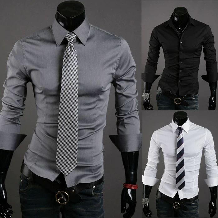 Универсальная рубашка, slim fit, корейский стиль