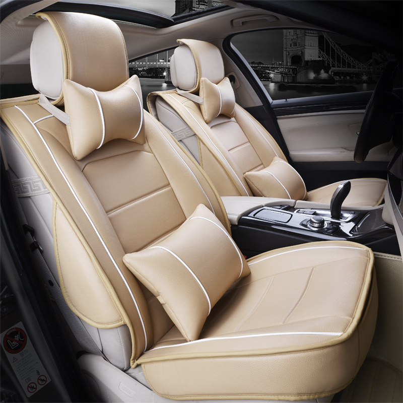 新汽车座套四季通用仿真皮革全包坐垫丰田凯美瑞雷凌RAV4锐志威驰
