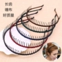 Hàn Quốc headband Mũ nón đơn giản Headband tóc Hairpin Trang điểm giặt headband với Comb Long Skid Hair Band - Phụ kiện tóc phụ kiện tóc