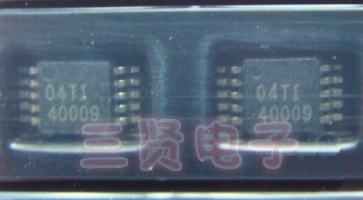 TPS40009DGQR switch controller disassembly patch can directly shoot MSOP-10 package 40009