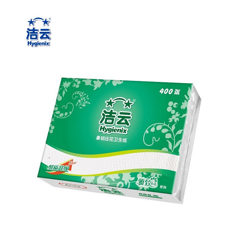 洁云400张加韧卫生纸  江浙沪皖16包包邮
