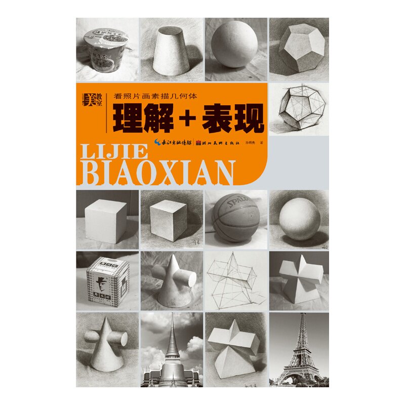理解+表现-看照片画素描几何体 正版图书 孙明亮