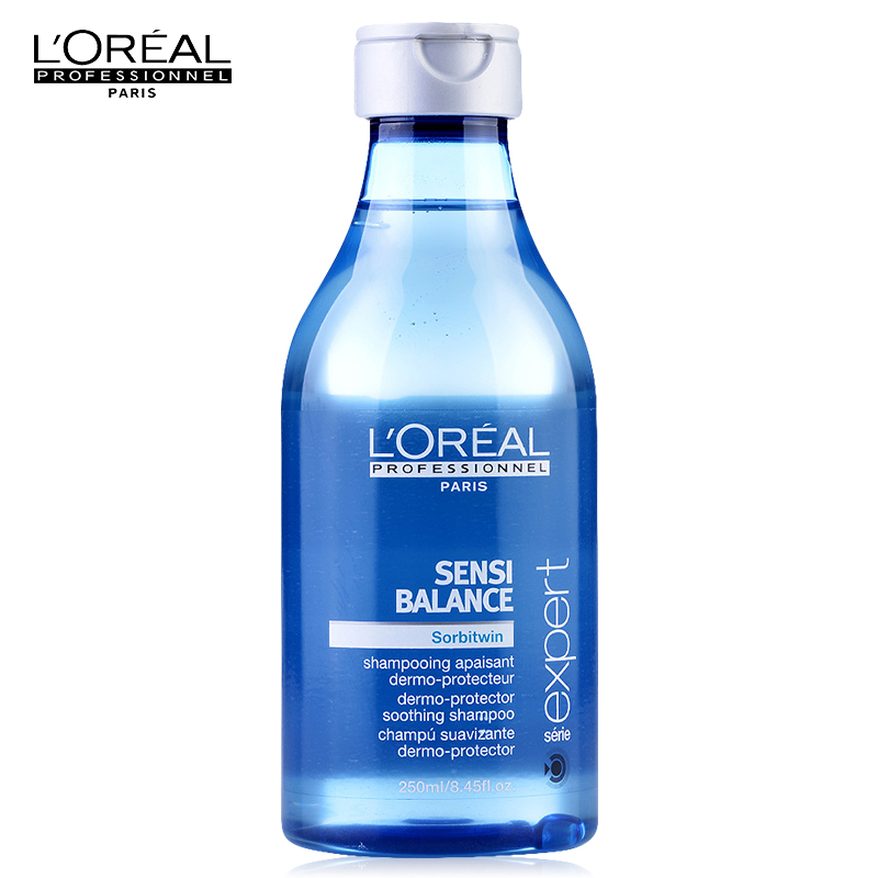 进口正品 欧莱雅头皮舒缓洗发水250ml 头皮护理温和滋润清洁