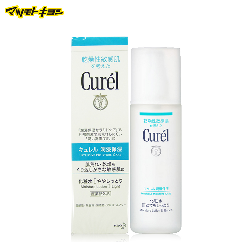 日本直邮 Curel珂润 润浸保湿化妆水I  清爽型 150ml
