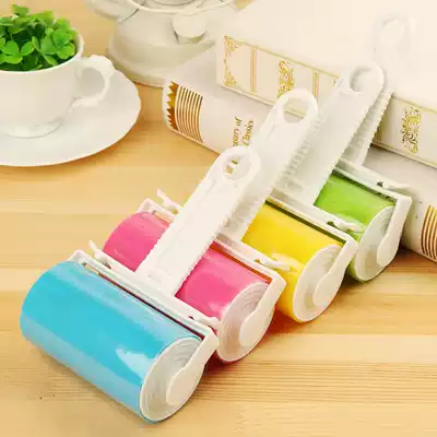 Medium washable roller sliver portable sticky clothes wool dust blower carpet bed sheets suction Wool Stick dust roller