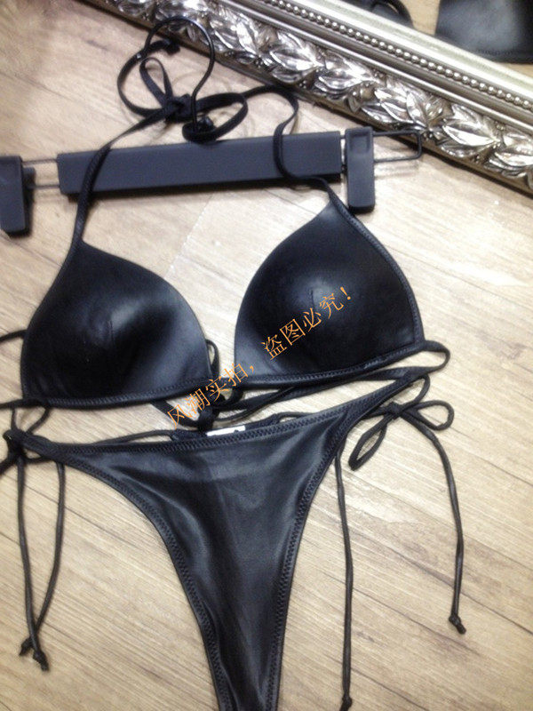 European and American cortical ladies sexy bikini fire to woo low waist net red Bali holiday