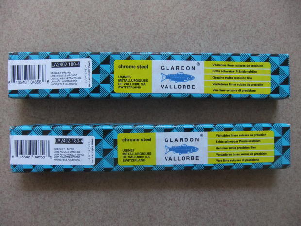 Swiss fish mark GLADDON VALLORBE Mark File (LA2407 triangular filing) Price a box of 12