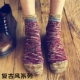 Khai sáng vớ nam mùa đông tuyệt vời trong xu hướng vớ ống cộng với tất nhung dày vớ retro vớ cotton khử mùi mùa đông