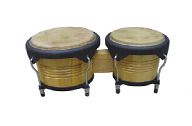 Wood color Bongo drum 7 9 Bongo tambourine African drum 7 inch 9 inch Latin drummer beat drum Cowhide