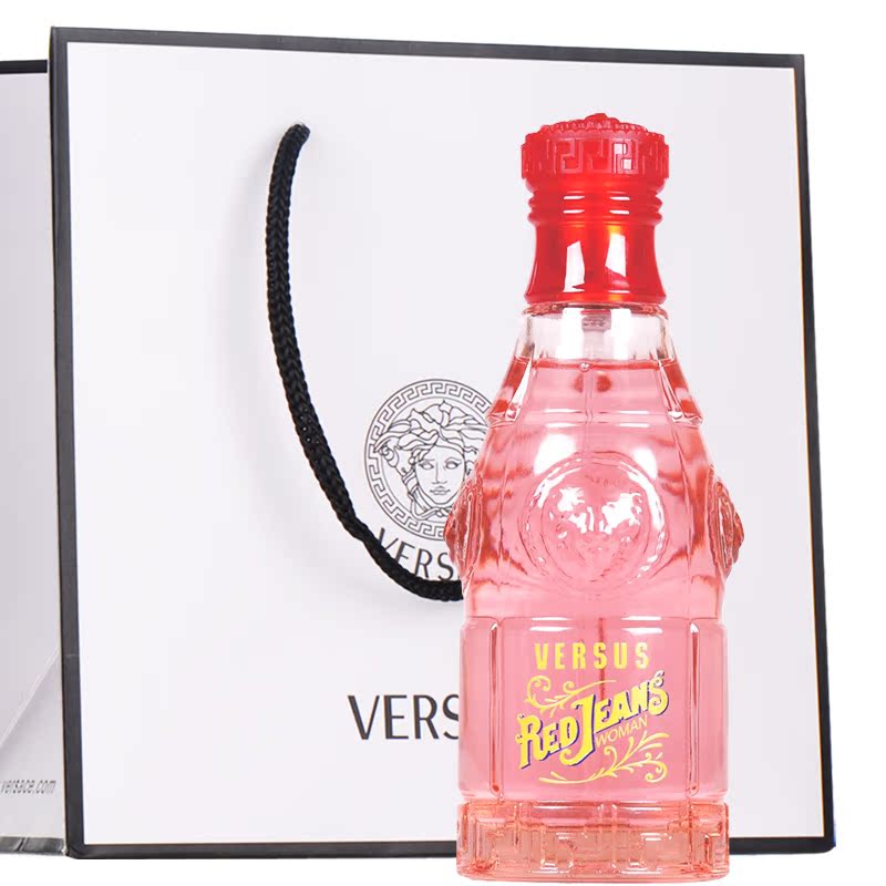 Versace Red Jeans范思哲红牛仔女性淡香水75ml优雅清新持久