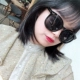 Ngôi sao 2018 với cùng một đoạn kính râm vuông tròn lái kính râm lưới màu đỏ retro phiên bản Hàn Quốc của kính hoang dã kính mắt nam Kính râm