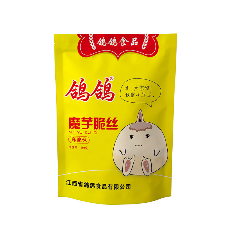 【天猫超市】鸽鸽 魔芋素毛肚休闲食品 159g/袋