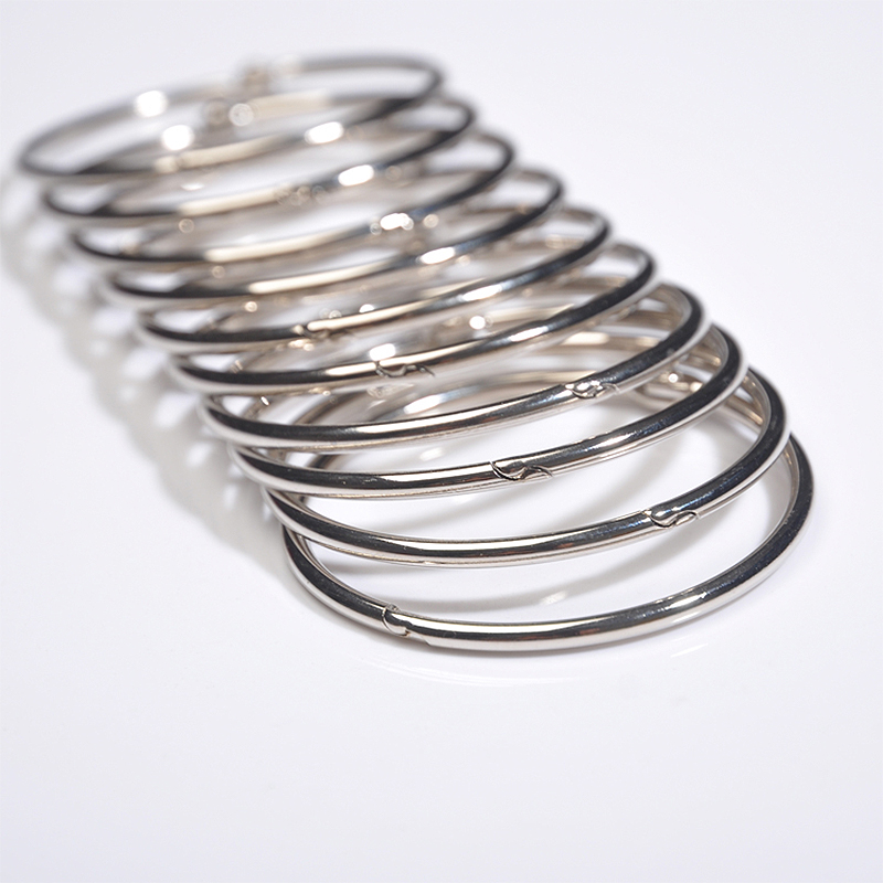 Uzun (home) bath curtain ring toilet hanging ring metal ring enlarge hanging ring large ring hook can be snapped