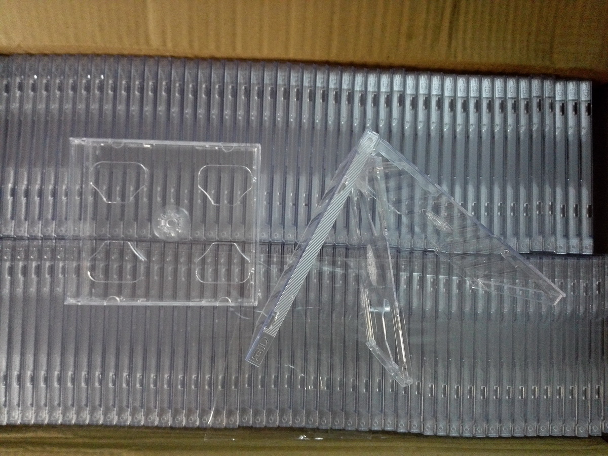 Import 3CD box Standard disc box 3 disc storage Storage disc storage