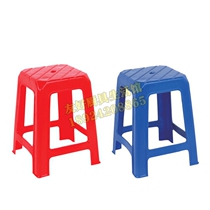 Plastic stools Home Thickened Square Bench Bench folding stool High stool Table stool Fashion Plastic Chairs