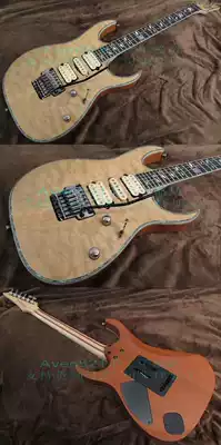 Customized Ibanezs J-Custom HRG-3 Natural electric guitar