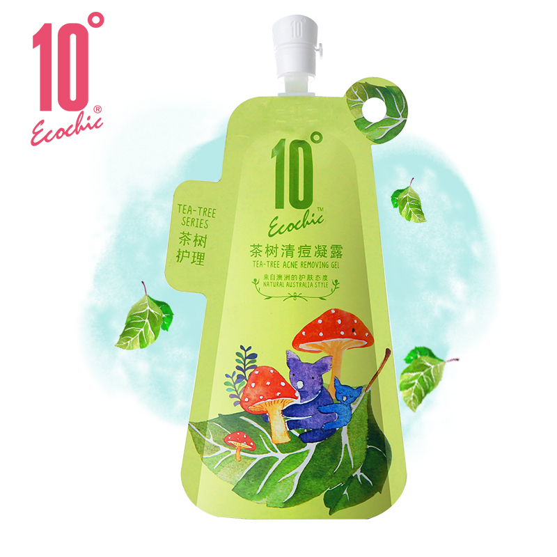10度茶树清痘凝露控油祛痘淡痘印去粉刺精华乳液补水保湿滋润面霜