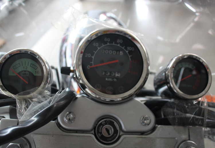 Money Jiang Two Wheels Locomotive 150-18F Storm Harelocomotive Meter Mileage Voltmeter Engine Transspeed Gauge