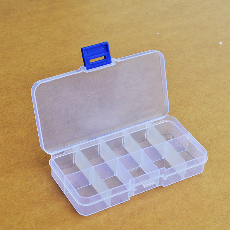 [USD 5.11] Transparent Parts Box Element Box IC Box Toolbox Receiving ...