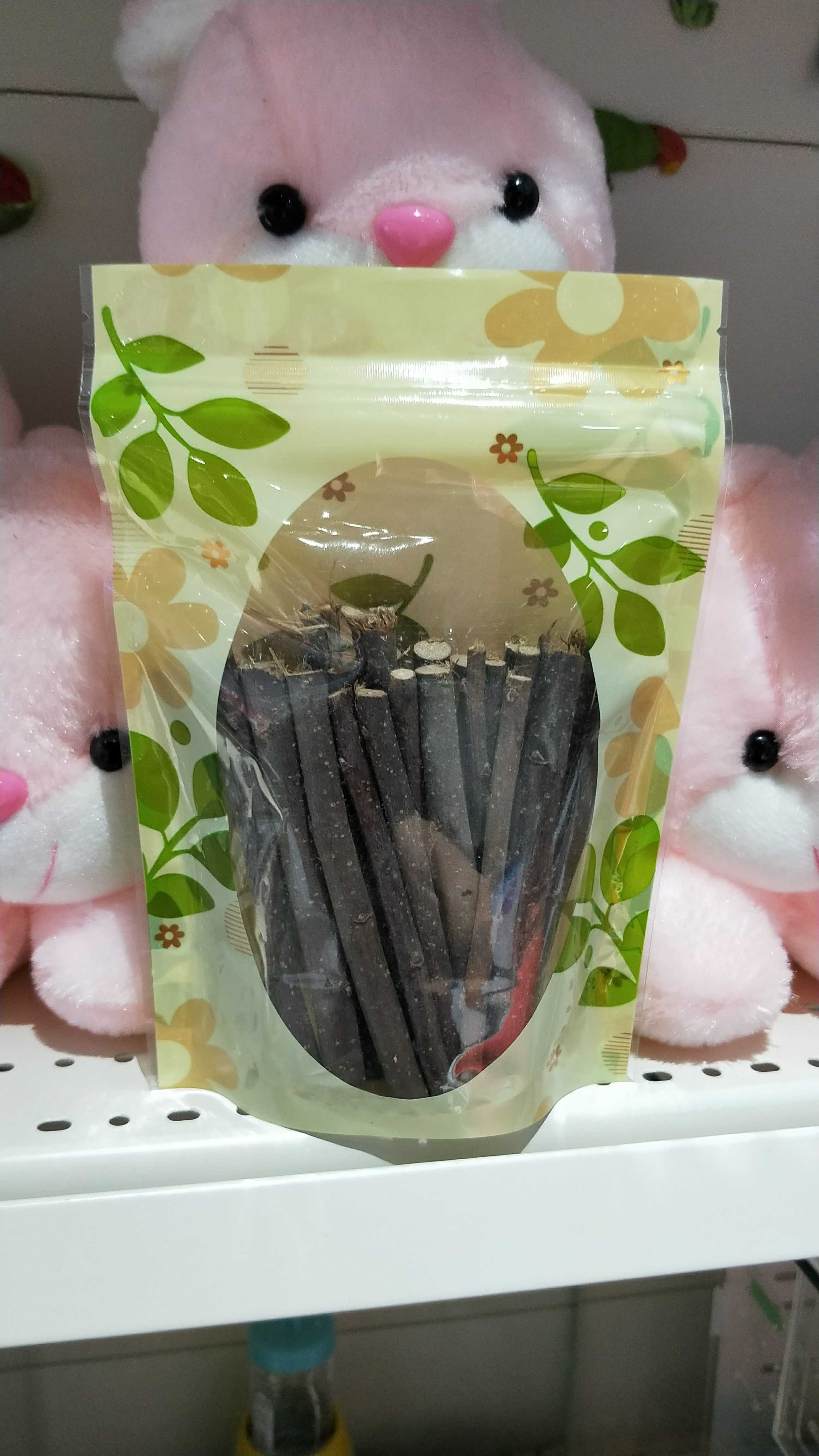 Apple branch 100g Dragon cat rabbit guinea pig Dutch pig grinding apple branch snack