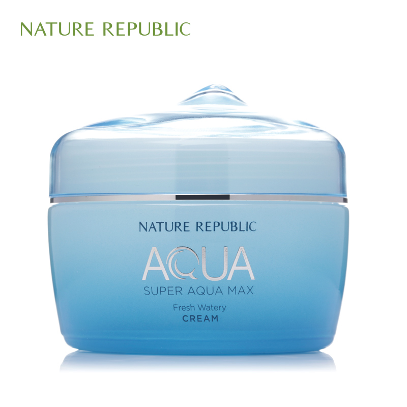 Nature Republic纳益其尔 海蓝水润清爽乳霜 油性肌肤适用 80ml