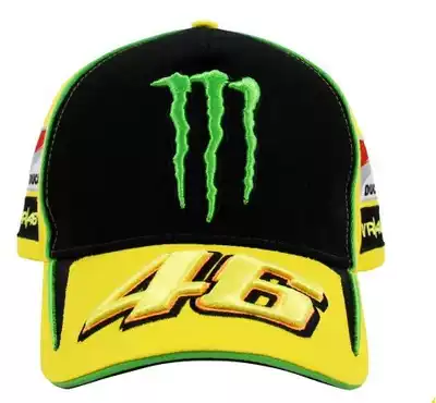 MOTO GP 46 Ducati team hat green ghost claw locomotive hat sports baseball cap