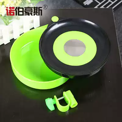 Pull bait tray strong magnetic full disk bait tray fishing box hanging chair multifunctional bait fishing gear accessories