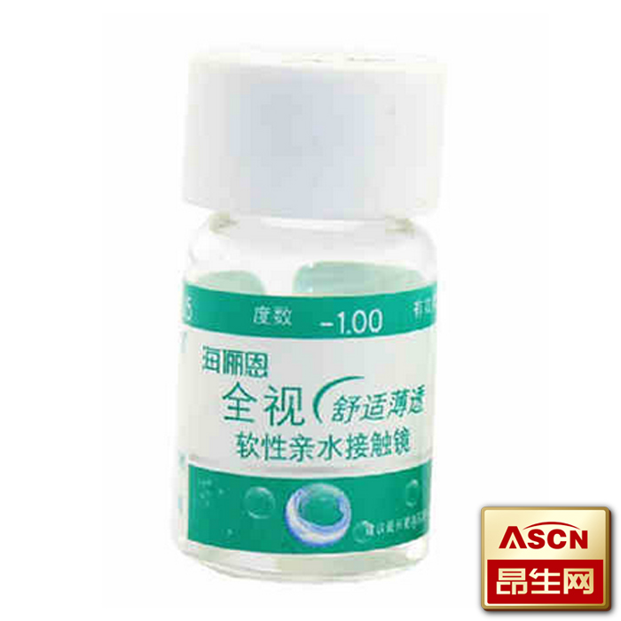 买2送二 海俪恩近视隐形眼镜全视舒适薄透年抛1片TF