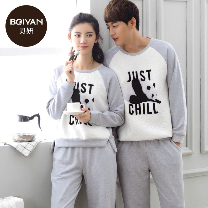 Pyjama mixte en Coton à manches longues - Ref 3005224 Image 1