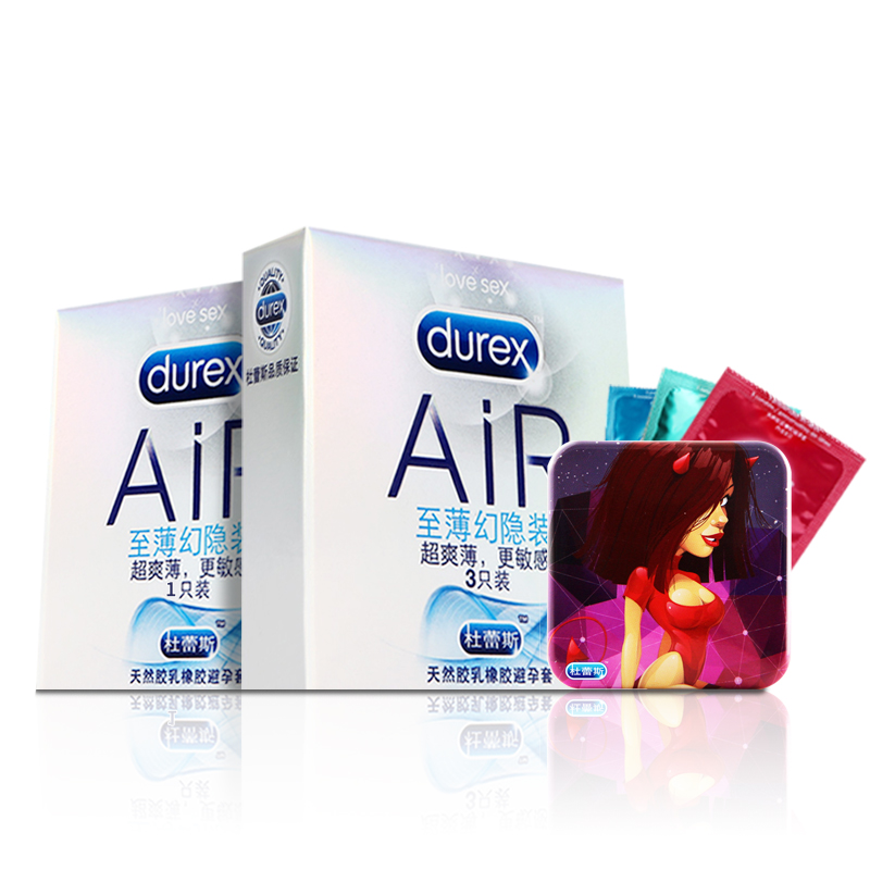 杜蕾斯 避孕套Air3片 空气套至薄超薄安全套成人情趣计生用品Z