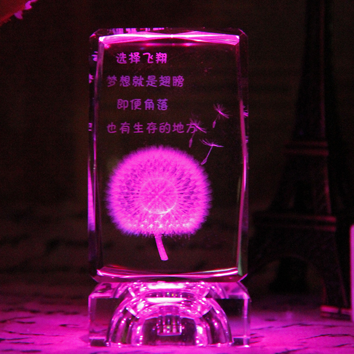 Creative Crystal Dandelion Octaphonic Music Box Men And Women Friends Girlfriends Girlfriends Birthday Valentine's Day Birthday Gifts are particularly practical