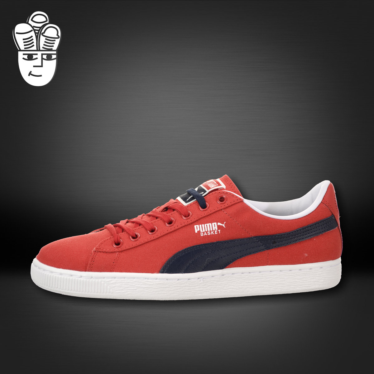 Puma Basket Classic Canvas 彪马复古板鞋 运动休闲鞋
