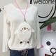 Hàn Quốc sáng tạo phim hoạt hình Harajuku sang trọng thỏ hồng điện thoại di động túi cô gái dễ thương Nhật Bản em gái mềm treo cổ túi đựng điện thoại nữ cao cấp Túi điện thoại
